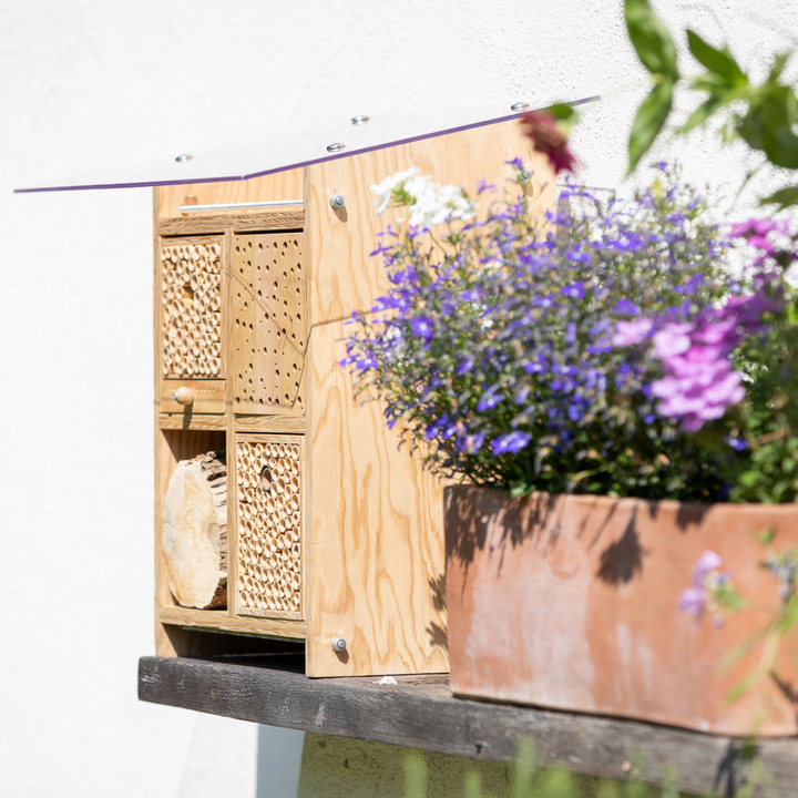 BeeHome Diversity, hôtel pour abeilles sauvages pour plus de biodiversité